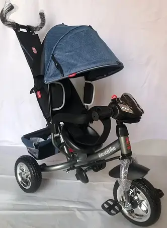 Велосипед триколісний дитячий Best Trike 6588-32-366 (звук, світло, колеса піна), фото 1