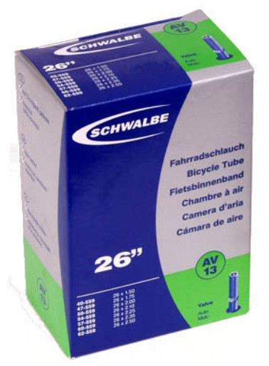 Камера 26" (40/62x559) Schwalbe AV13 40 мм EK AGV