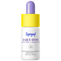 Cолнцезащитный крем с био ретинолом Supergoop! Daily Dose Bioretinol and Mineral SPF 40