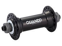 Втулка пер. Quando KT-A15F під V-brake 36H QR 108 mm під ексцентрик алюмін чорна