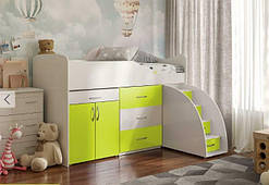 Ліжко  горище  Bed Room 5 + Шафа \ стіл