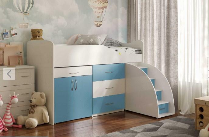 Ліжко горище Bed Room 5 + Шафа \ стіл
