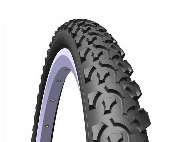 Покришка 20x1.75x2 (47-406) Rubena (Mitas) RAPID V36 Classic, чорна