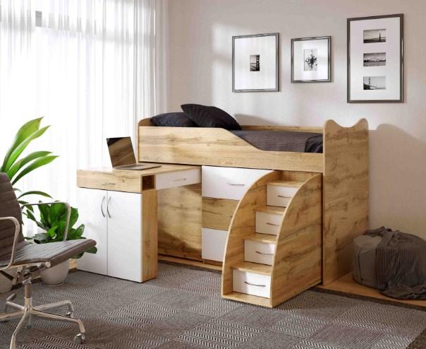 Ліжко горище Bed Room 5 + Шафа \ стіл