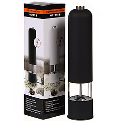 Електричний млин для спецій Salt and Pepper MIlls Black