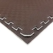 Мат татамі з бортиком Izolon Eva Sport 70 кг/м3 100х100х2 см, фото 2