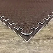 Мат татамі з бортиком Izolon Eva Sport 70 кг/м3 100х100х2 см, фото 4