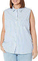 Женская рубашка в полоску Tommy Hilfiger без рукавов оригинал