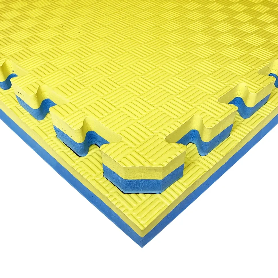 Мат татамі з бортиком Izolon Eva Sport 100 кг/м3 100х100х4 см, фото 1