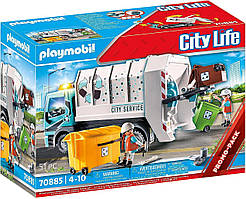 Конструктор Плеймобіл Сміттєвоз вивезення сміття 70885 PLAYMOBIL City Recycling Truck