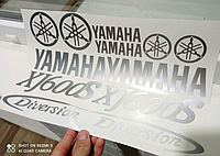 Наклейки на мотоцикл бак пластик Ямаха диверсия Yamaha diversion
