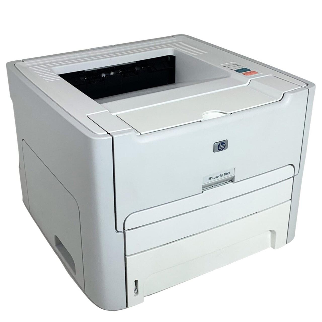 Принтер HP LaserJet 1160 Printer / Лазерний монохромний друк / 600x600 dpi / A4 / 19 стор/хв / USB 2.0 / Кабелі в комплекті