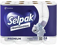 Туалетная бумага Selpak ProPremium, трехслойная (24шт.)