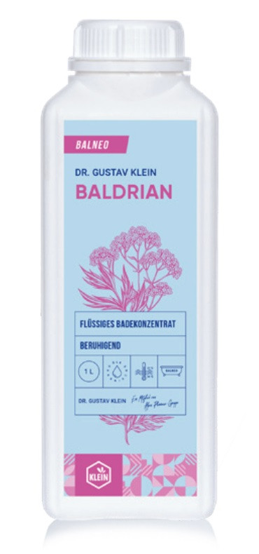 Заспокійливий рідкий концентрат для ванн  Dr. Gustav Klein Balneo Валеріана 1 л