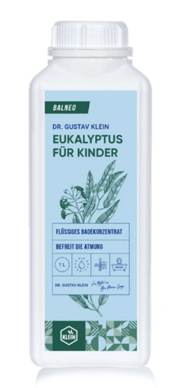 Протизастудний рідкий концентрат для ванн Dr. Gustav Klein Balneo Евкаліпт для дітей 1 л