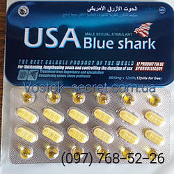 USA Blue Shark - Голубая акула - для мужской силы