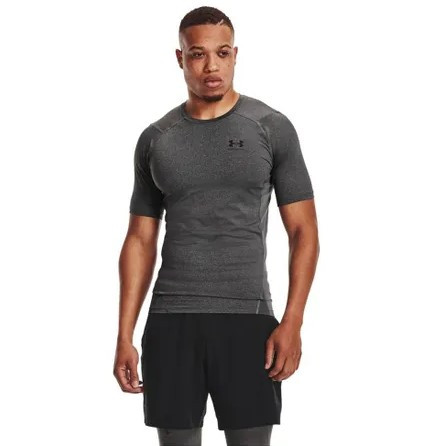 Футболка компресійна чоловіча Under Armour Men's HeatGear® Short Sleeve (1361518-090)
