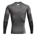 Футболка-лонгслів компрессійна чоловіча Under Armour HeatGear® Men's Long Sleeve (1361524-090), фото 6