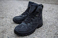 Тактические ботинки демисезонные мембрана +27 -10 Талан черные