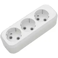 Колодка для мережевого фільтра Electrum C-SM-1778 White