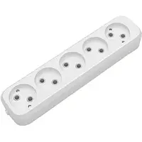 Колодка для мережевого фільтра Electrum C-SM-1777 White