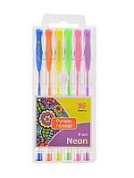 Ручки гелевые "Neon" цвет разноцветный ЦБ-00139617
