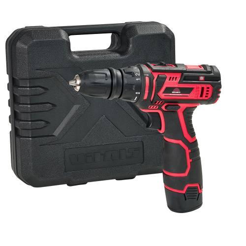 Дриль-шурупокрут акумуляторний Vitals AU 12/2KP QC tp, фото 1