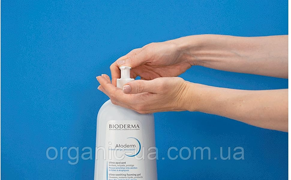 Очисний гель Біодерма Атодерм Інтенсив для атопічно шкіри Bioderma Atoderm Intensive Gel Moussant