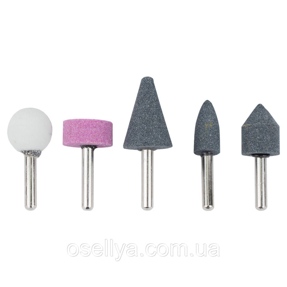 Набір головок шліфувальних 5 шт. хвостовик Ø 6 мм SIGMA (9190051)