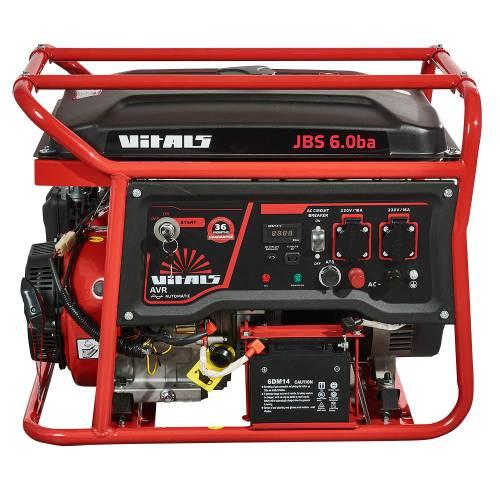 Генератор бензиновий Vitals JBS 6.0ba tp, фото 1