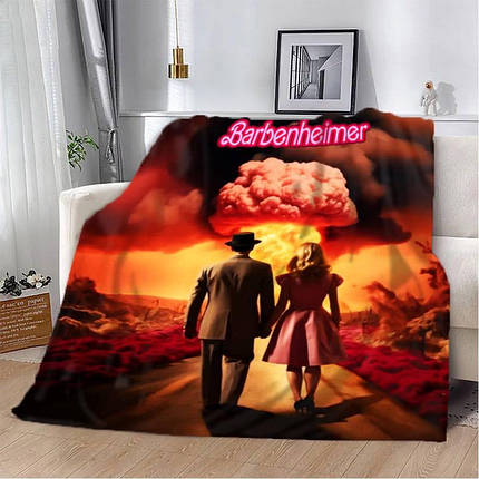 Плед 3D Світ Barbie 2833_B 13092 135х160 см ID 4590725, фото 1
