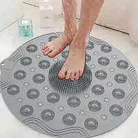 Силиконовый Коврик для Массажа и Мытья Ног Massage Food Pad