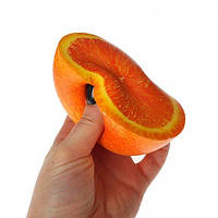 Игрушка антистресс сквиш (Squishy) Апельсин оранжевый