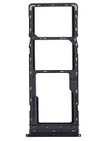 Тримач SIM-карти для телефону Tecno Spark 4, чорний