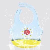 Силіконовий нагрудник MORO для немовлят 29*23.7*2.5см M-9033