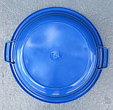 Таз пластиковий харчовий 18 літрів Ø 45 см h=20 см (Горизонт), фото 3