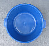 Таз пластиковий харчовий 18 літрів Ø 45 см h=20 см (Горизонт), фото 2