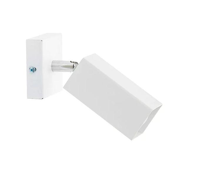 Біле бра-спот металеве під 1 лампу Е27