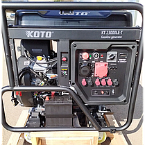 Бензиновий генератор KOTO KT 23000LE-Т, фото 2