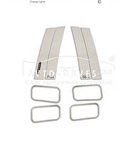 Набір накладок на стійки дверей, окантовка навколо ручок для Ford F150