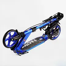 Самокат Best Scooter Factor (складний, амортизатор, підніжка, PU колеса, на підшипниках ABEC 7), фото 5