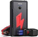 Повербанк, спортивний аварійний стартер 2-в-1 з USB-портом OHMOTOR Car Jump Starter 1500A 14000 мА·год, фото 2