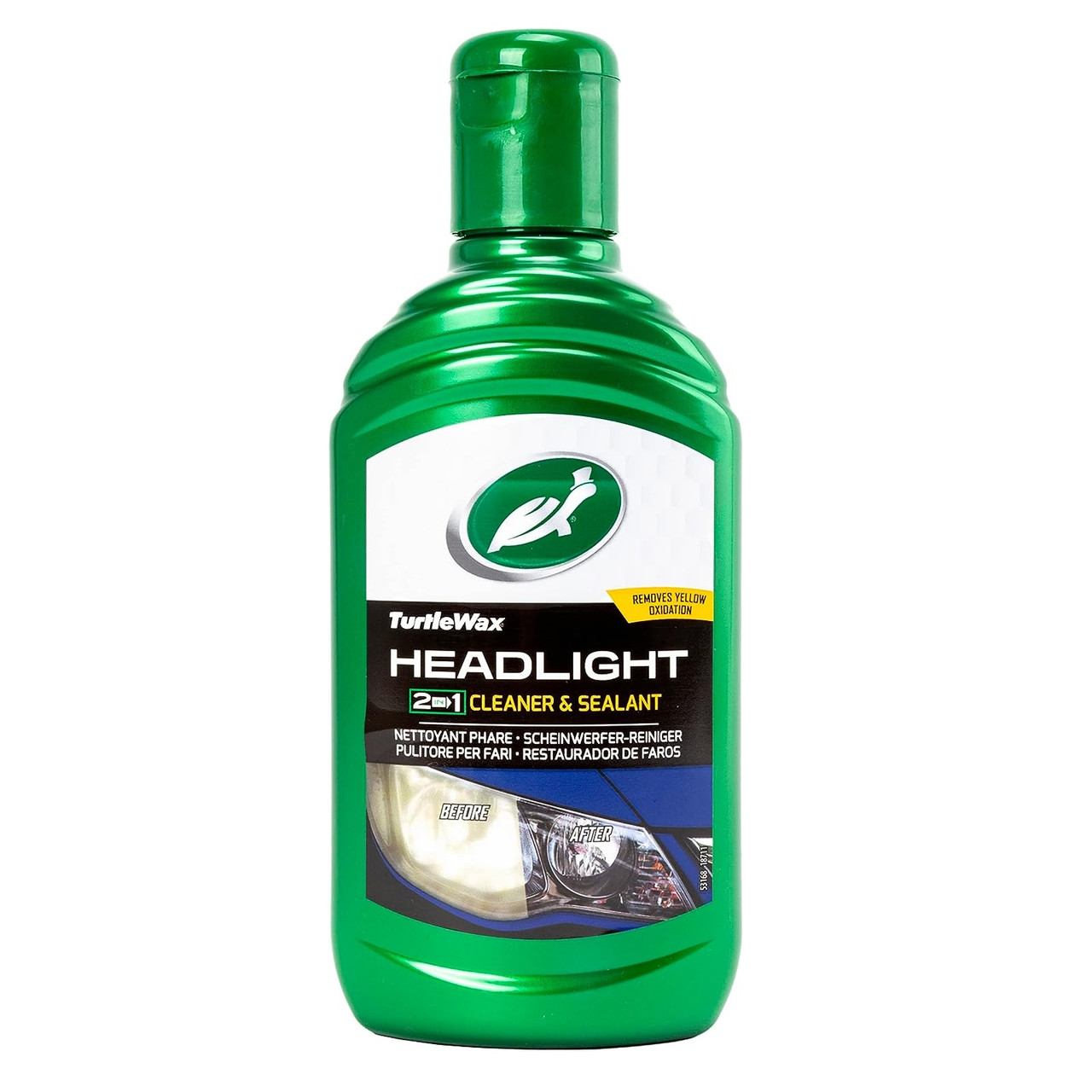 Поліроль для фар Turtle Wax Headlight 2in1 Cleaner & Sealant 300 мл (53182)