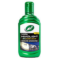 Полироль для фар Turtle Wax Headlight 2in1 Cleaner & Sealant 300 мл (53182)