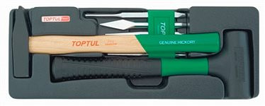 Набір інструменту комбінований (в ложементі) Toptul GCAT0701 (Тайвань), фото 1