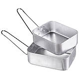 Набір для приготування їжі з анодованого алюмінію 2 пердмету Mil-Tec 14664600-, фото 2