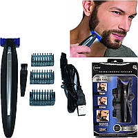 Триммер - бритва для мужчин Micro Touch Solo, мужская машинка для стрижки волос BOM