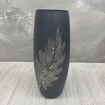 Ваза темно-сіра "Мелар" (Н=26)