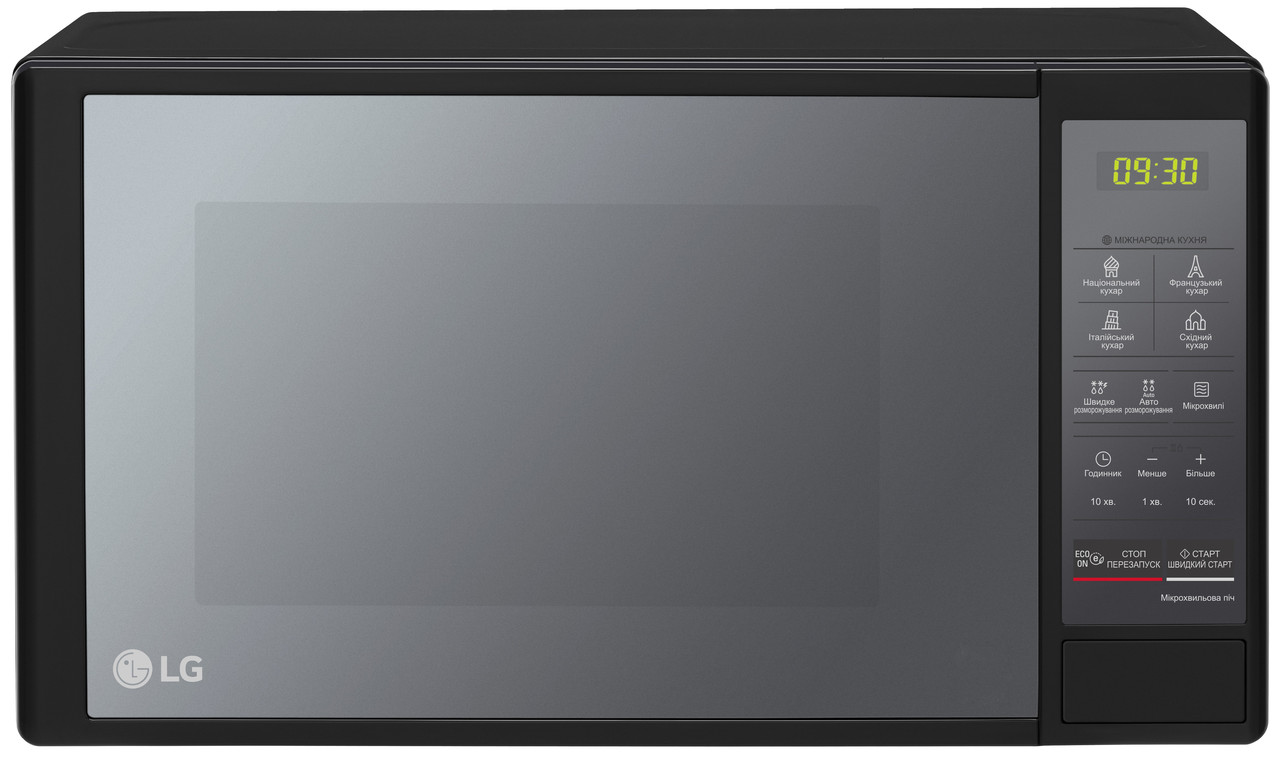 LG Мікрохвильова піч, 20л, електрон. керування, 700Вт, дисплей, чорний  Baumar - Знак Якості
