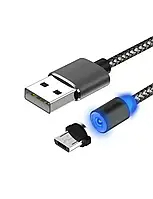 Кабель магнітний Type-C 1 м 2.4 A, Магнітна зарядка кабель Type-C